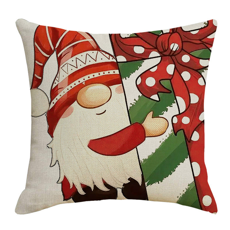 Decorative Holiday-Themed Throw Pillow