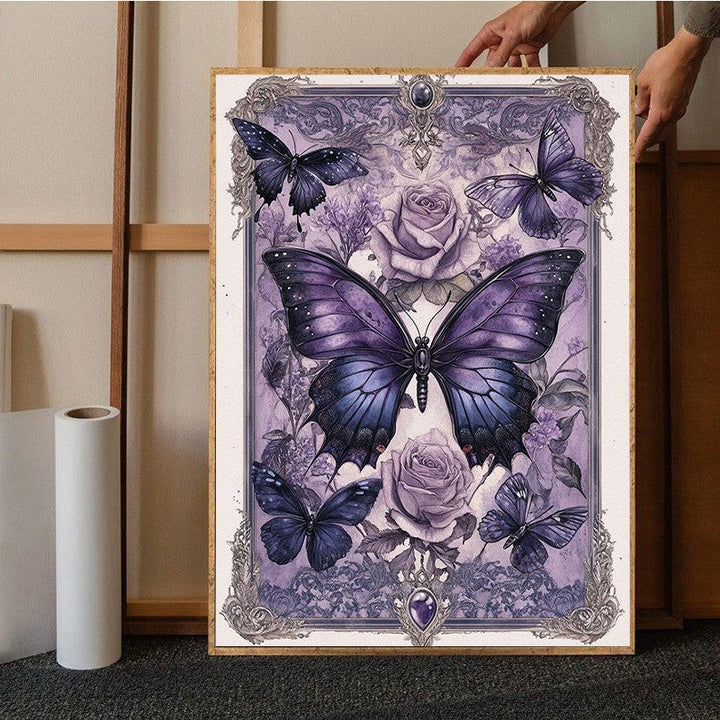 Butterfly-Themed Decorative Art Print Stornfield