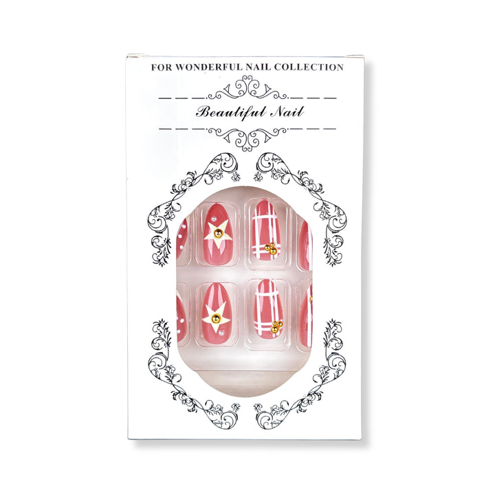 Decorative Nail Art Press-On Set 1790746018