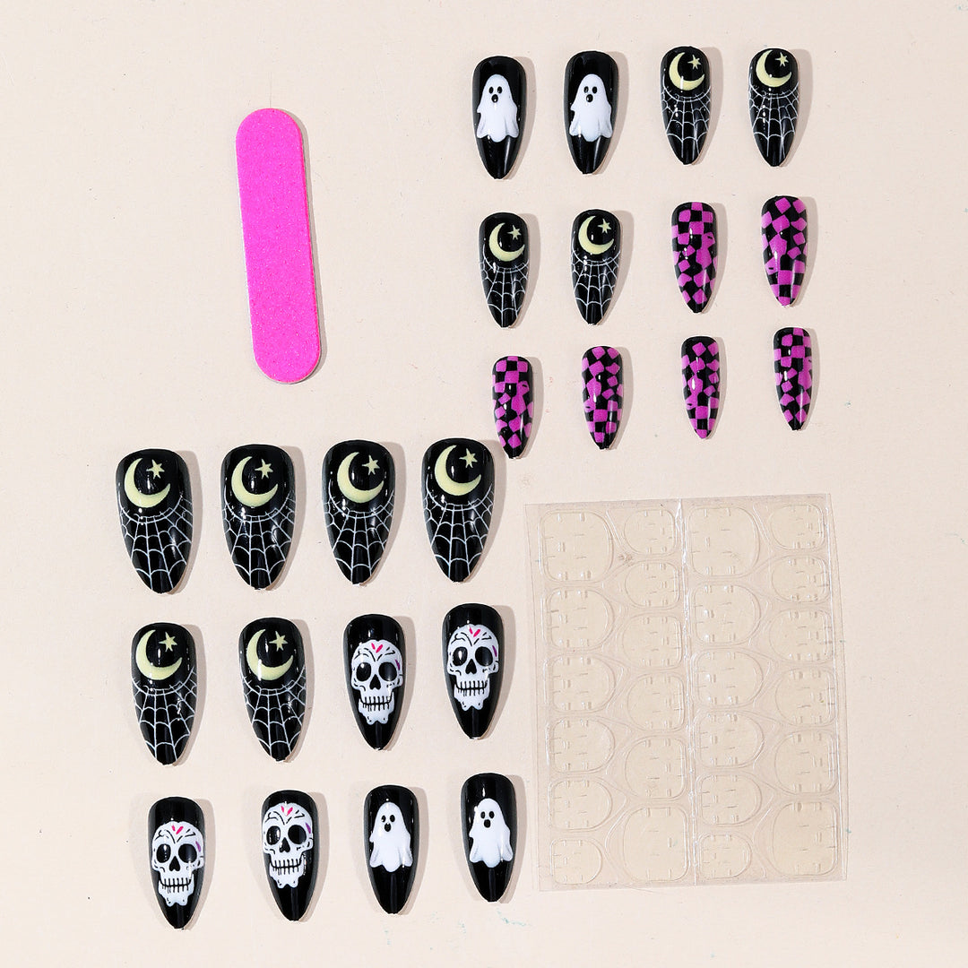 Halloween Themed Acrylic Nail Art Set Stornfield