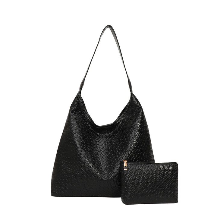 Woven Leather Shoulder Bag Stornfield