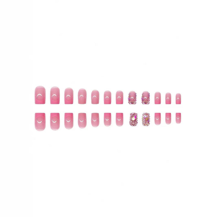 Decorative Nail Art Set with Rhinestone Accents Stornfield