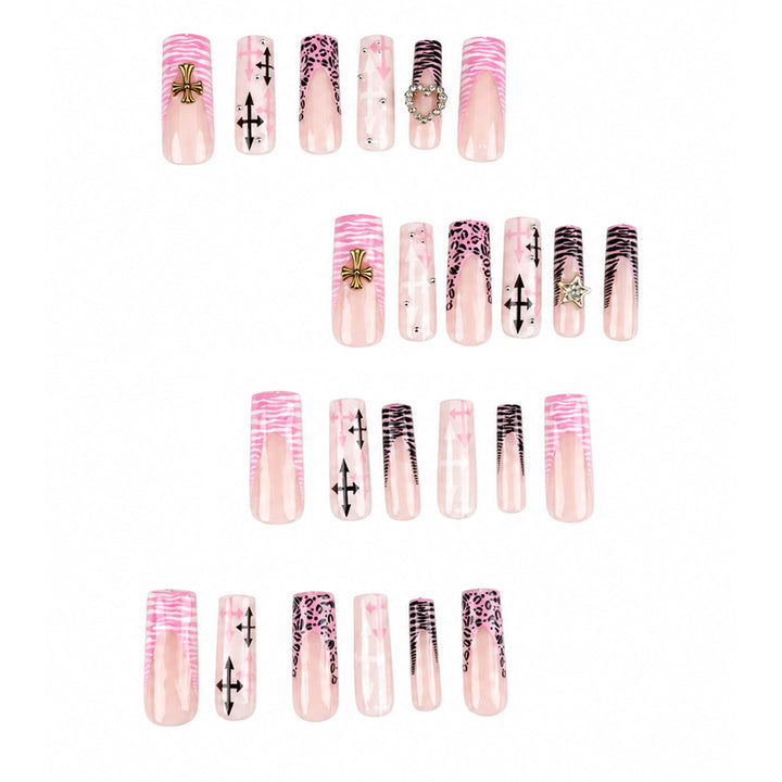 Decorative Press-On Nails Set