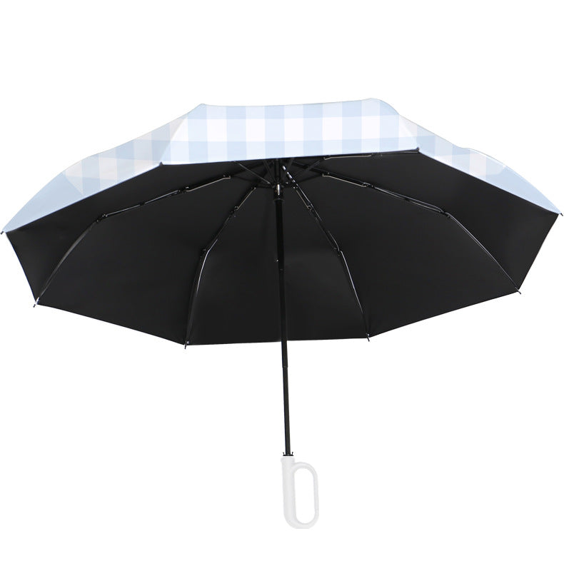 Ladies Automatic Folding Umbrella with Playful Dog Design Stornfield