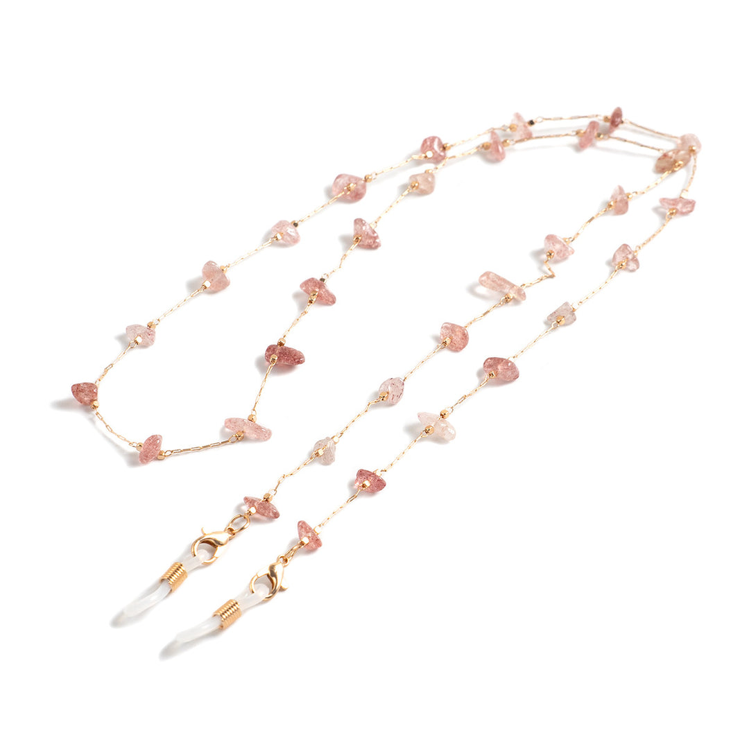 Delicate Gemstone Bead Eyewear Chain Stornfield
