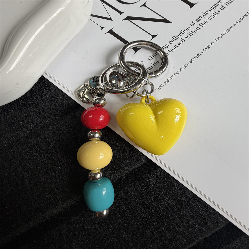 Decorative Heart-Themed Keychain Stornfield