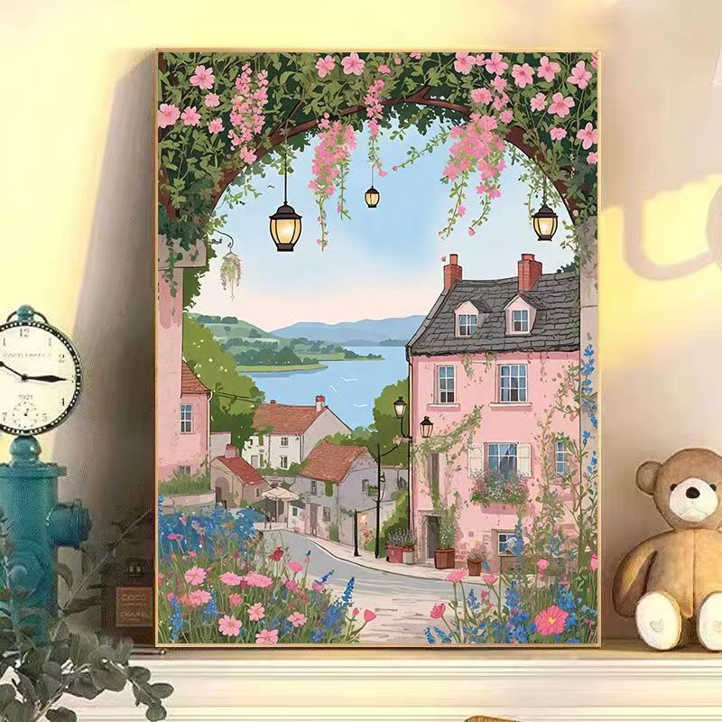 Urban Café Landscape Wall Art Stornfield