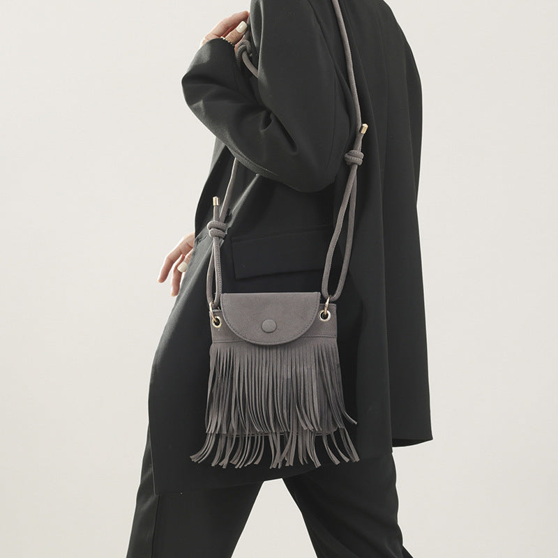 Bohemian Fringe Crossbody Bag Stornfield