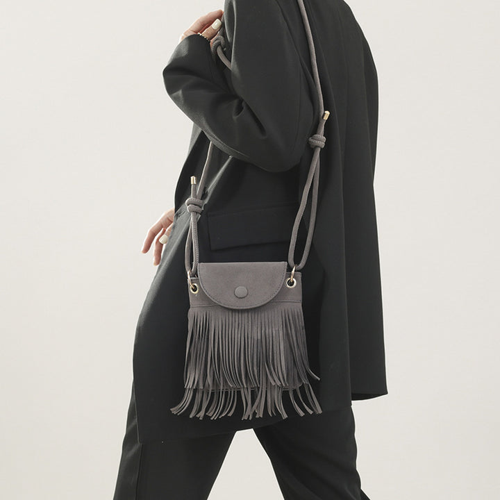 Bohemian Fringe Crossbody Bag Stornfield