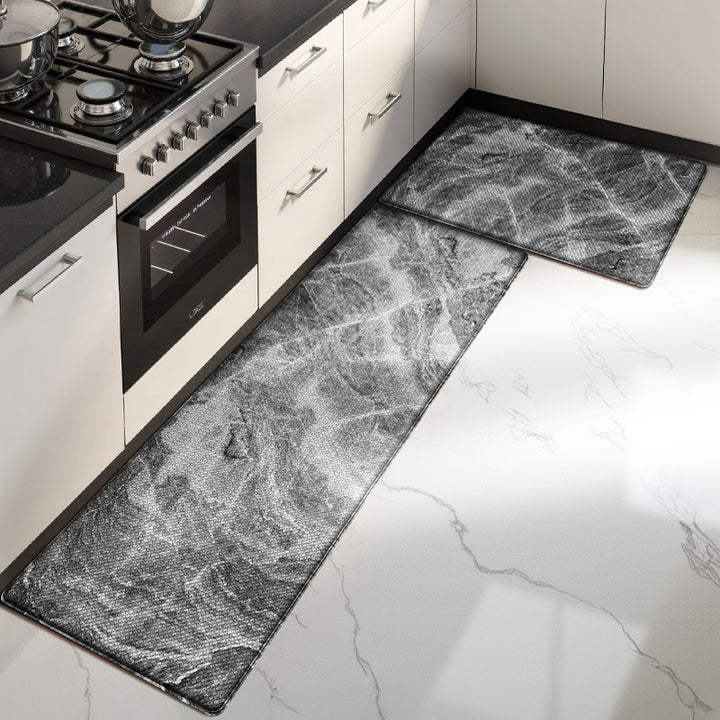 Floral Patterned Kitchen Comfort Mat