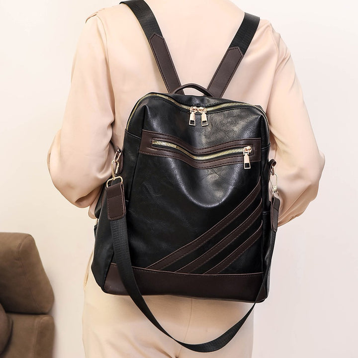 Fashionable Leather Backpack Stornfield