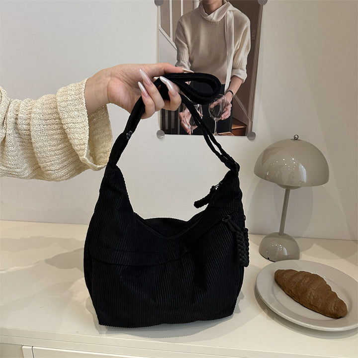 Eco-Friendly Ribbed Crossbody Bag Stornfield