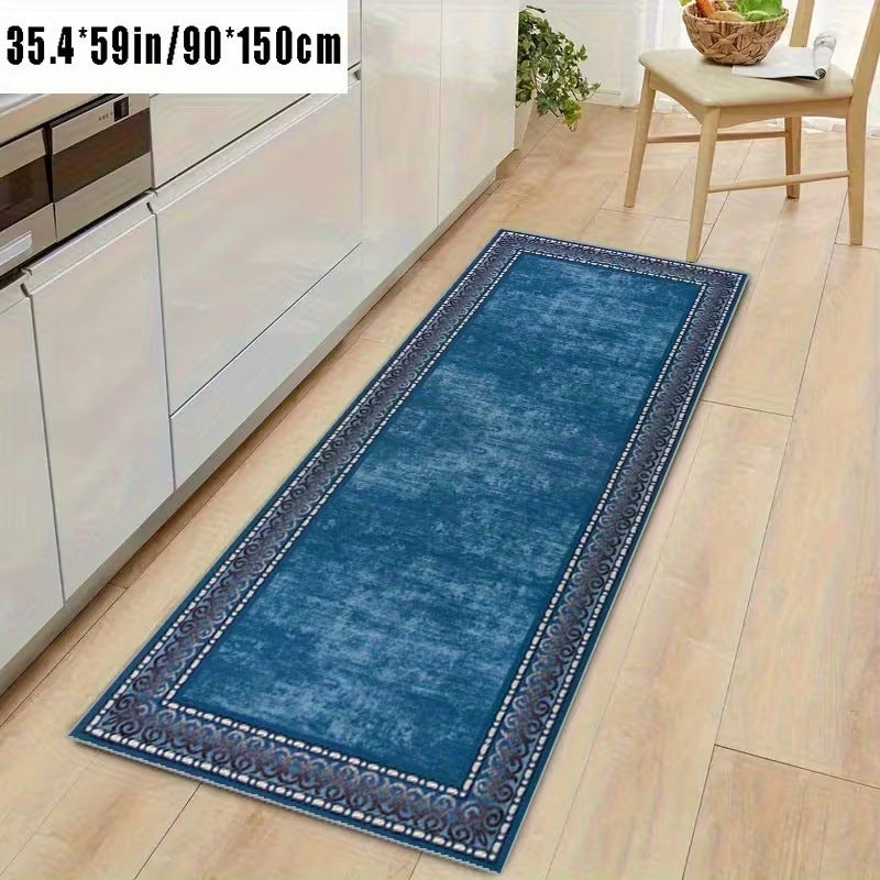 Floral Patterned Runner Rug