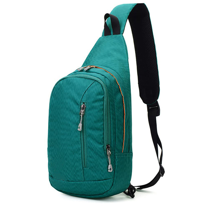 Unisex sling backpack with reflective elements and multiple compartments Stornfield