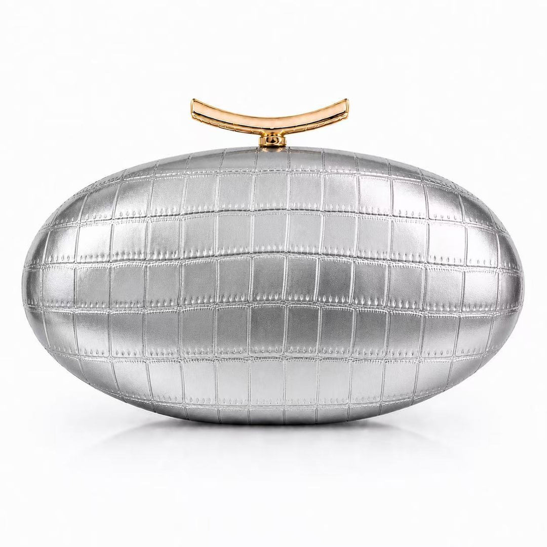 Elegant Crocodile Pattern Clutch