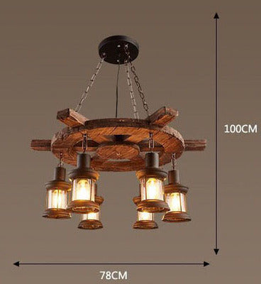 Artistic Guitar-Shaped Chandelier