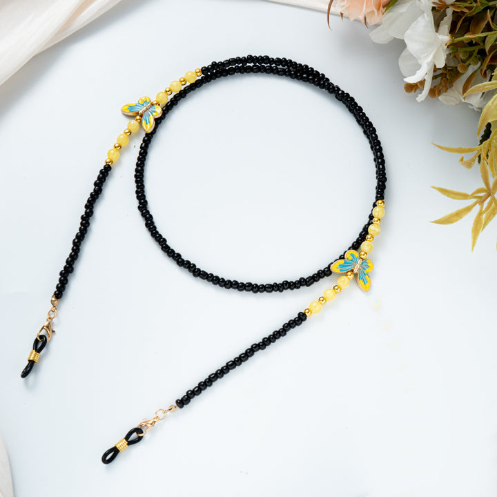Beaded Eyewear Chain with Decorative Elements Stornfield