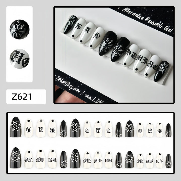 Artificial Nails in Modern Tribal Design Stornfield
