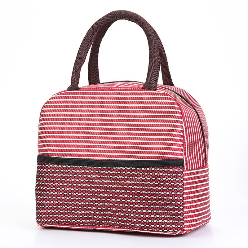 Insulated Striped Lunch Bag Stornfield