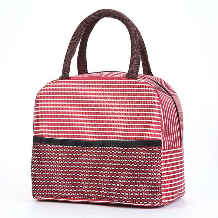 Insulated Striped Lunch Bag Stornfield