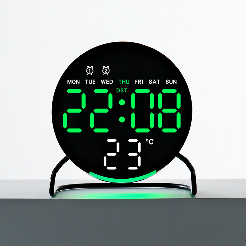 Digital alarm clock with temperature and calendar display Stornfield