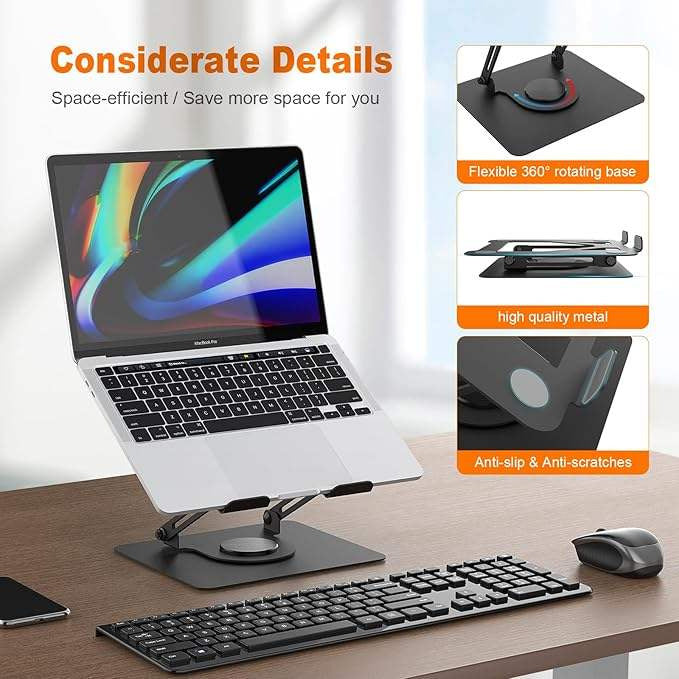 Height adjustable laptop stand Stornfield