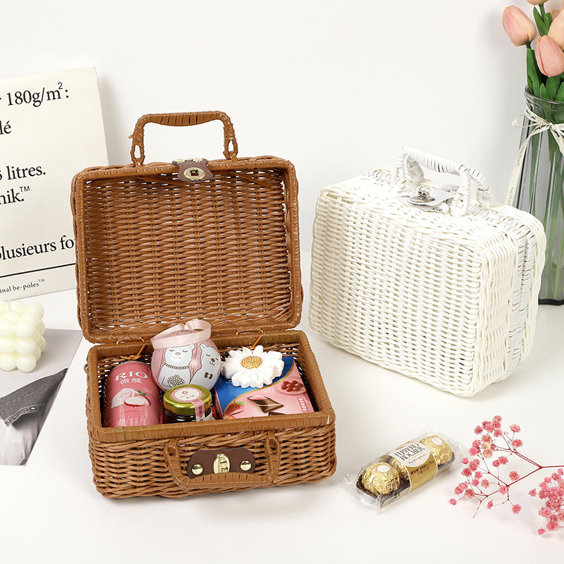 Decorative Woven Keepsake Box Stornfield
