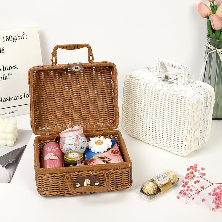 Decorative Woven Keepsake Box Stornfield