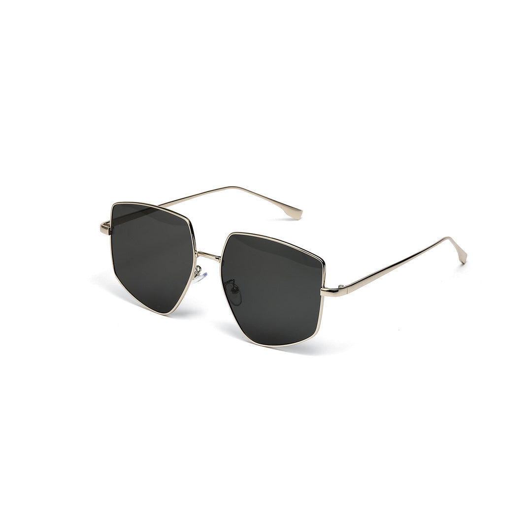 Women's square sunglasses with elegant metal frame Stornfield