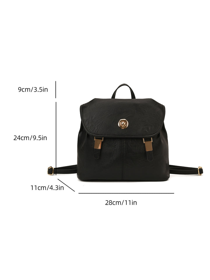 Vintage-Inspired Leather Backpack Stornfield