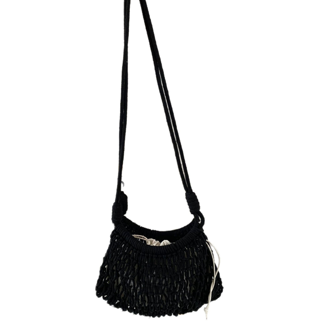 Hand-knotted Macrame Shoulder Bag Stornfield