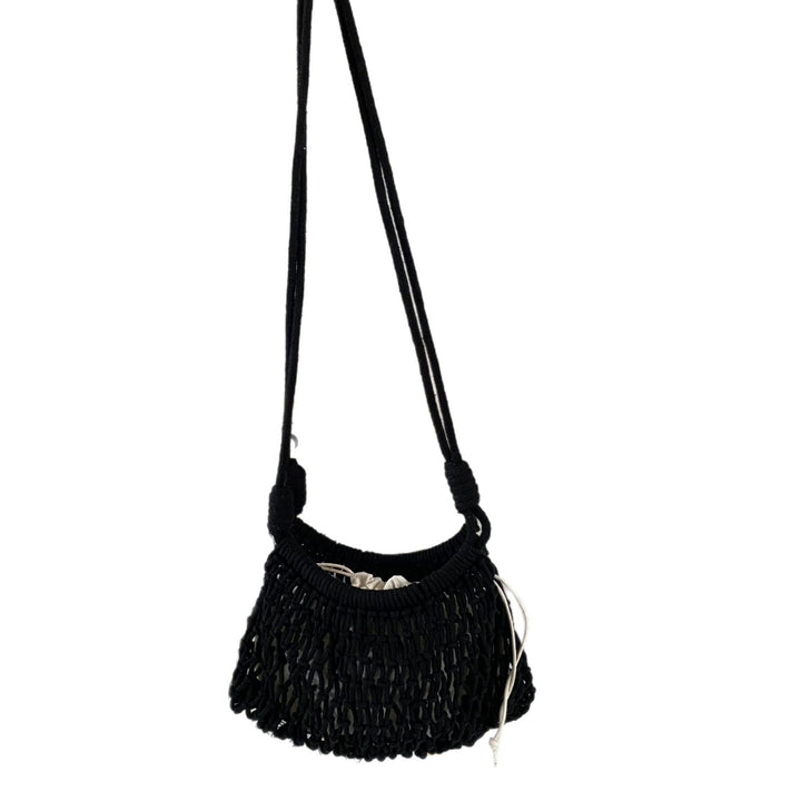 Hand-knotted Macrame Shoulder Bag Stornfield