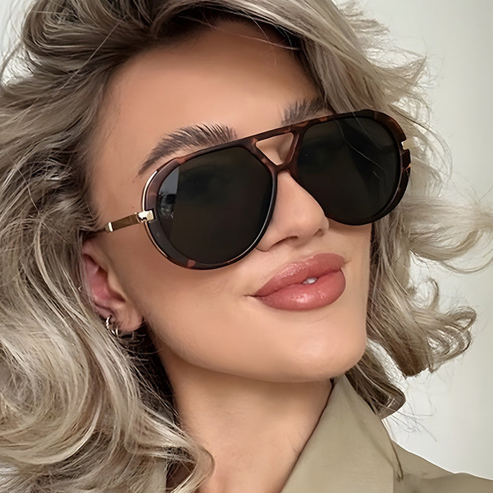 Women's fashionable sunglasses in elegant pilot style Stornfield