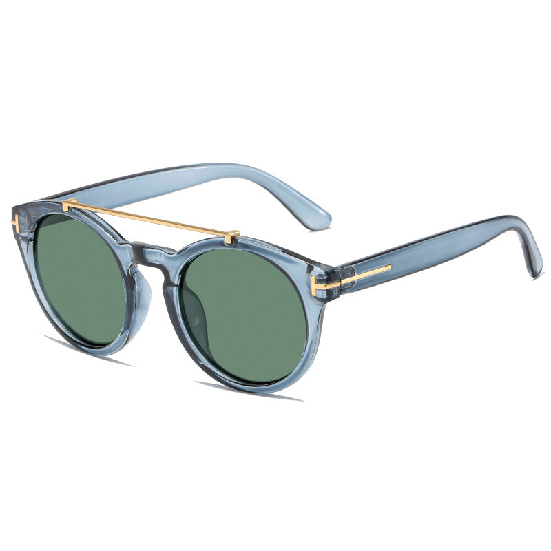 Ladies fashionable sunglasses with elegant round lenses Stornfield