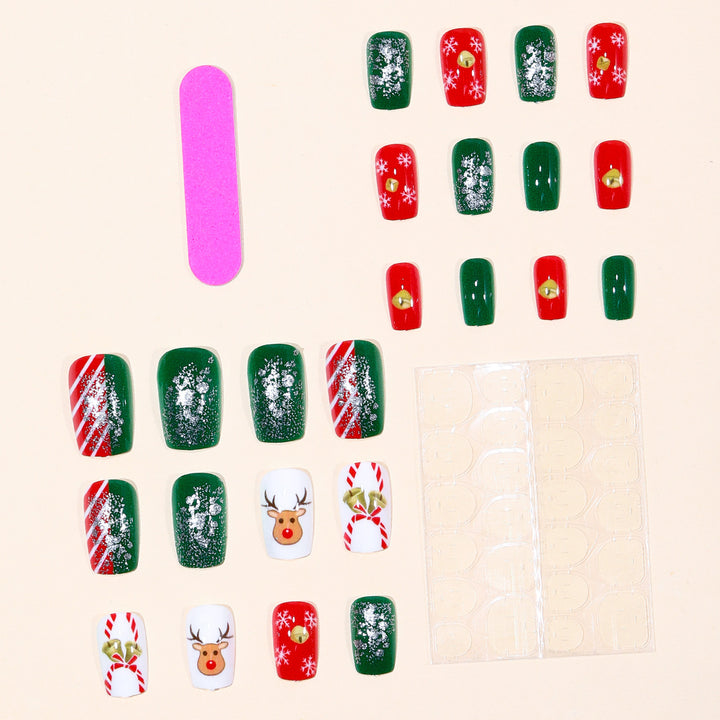 Festive Holiday Nail Art Set Stornfield