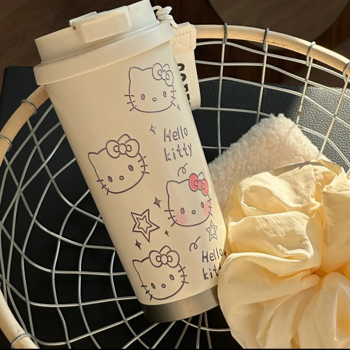 Ladies Insulated Drinking Cup with cute Hello Kitty Design Stornfield