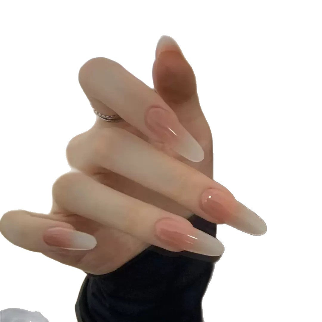 Artificial nails with elegant ombre design Stornfield