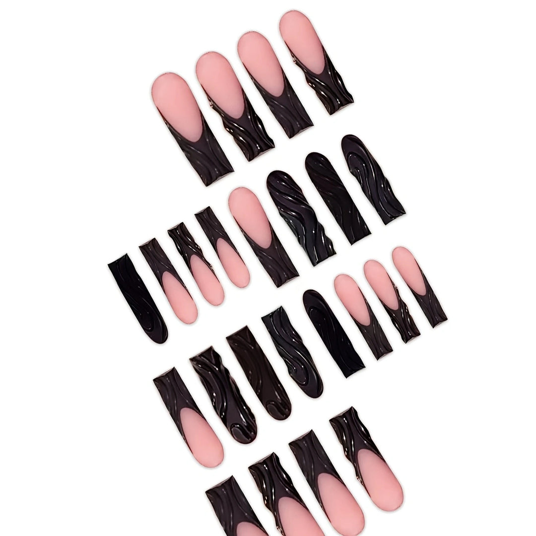 Creative Artistic Press-On Nails Stornfield