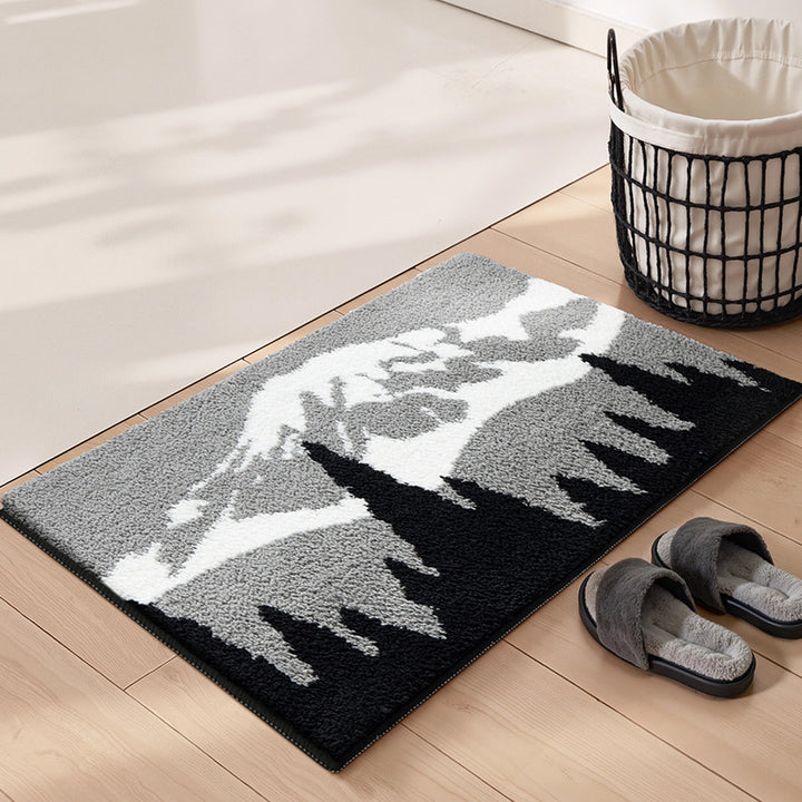 Mountain Landscape Area Rug Stornfield