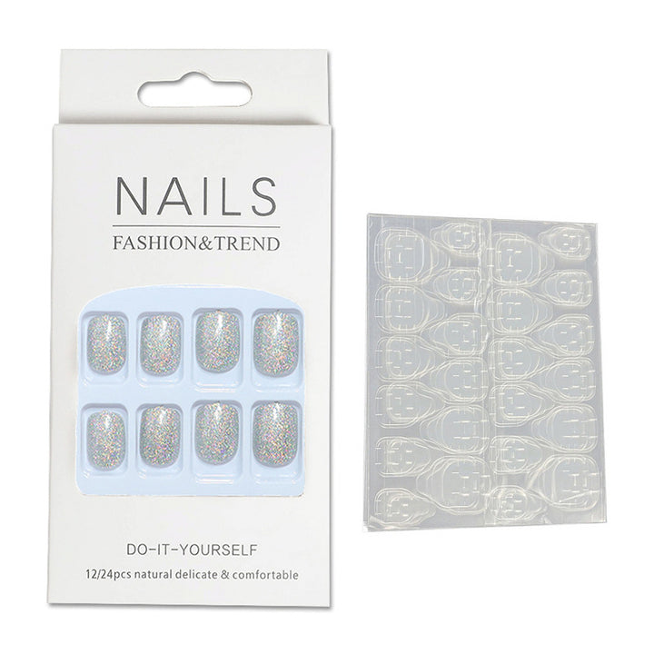 DIY Glitter Press-On Nails Stornfield