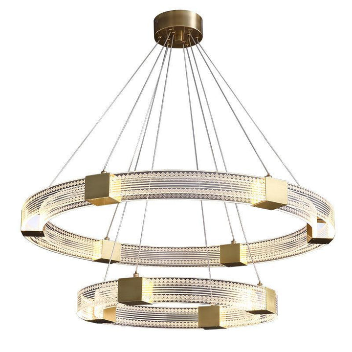 Modern Elegant Circular Pendant Light