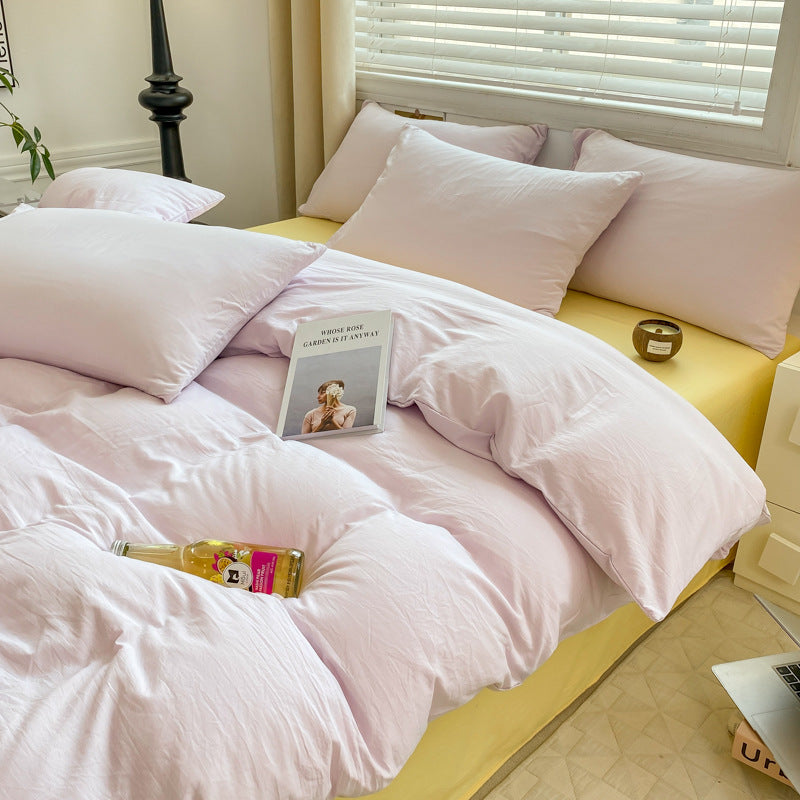 Luxurious Smooth Cotton Duvet Cover Set