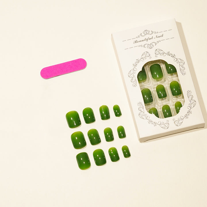 Glossy Press-On Nail Tips Collection Stornfield