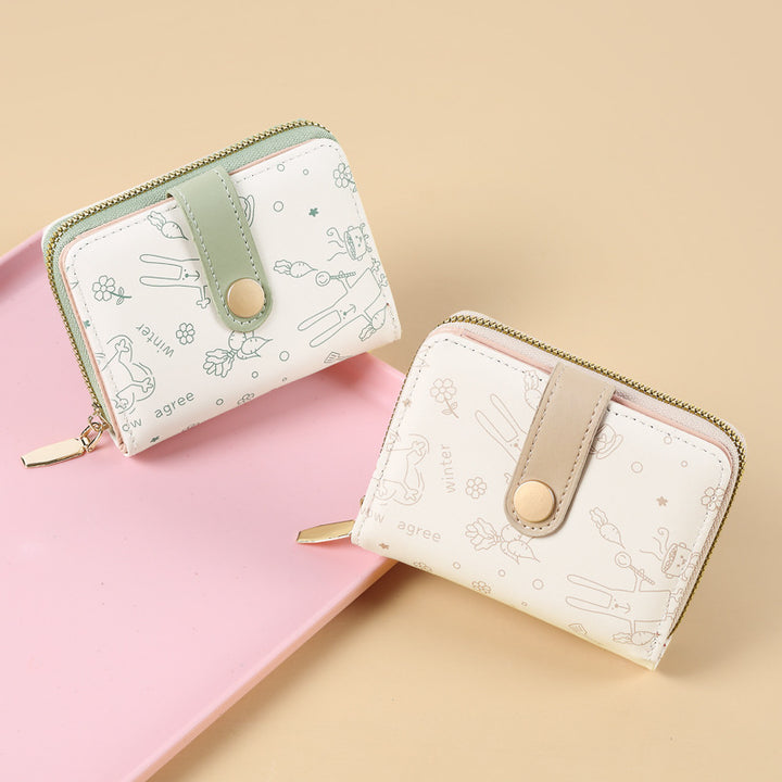 Cute Animal-Themed Card Wallet