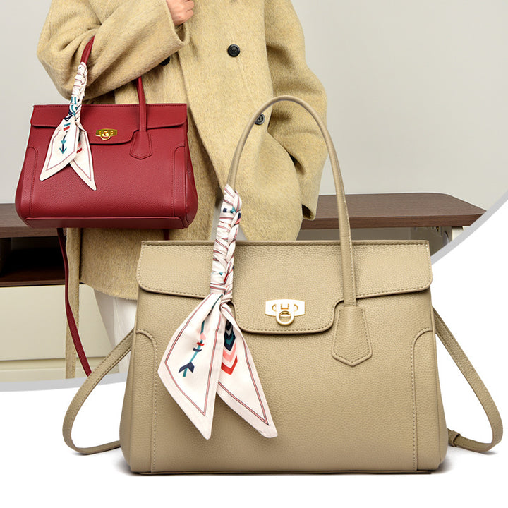 Structured Textured Handbag Stornfield