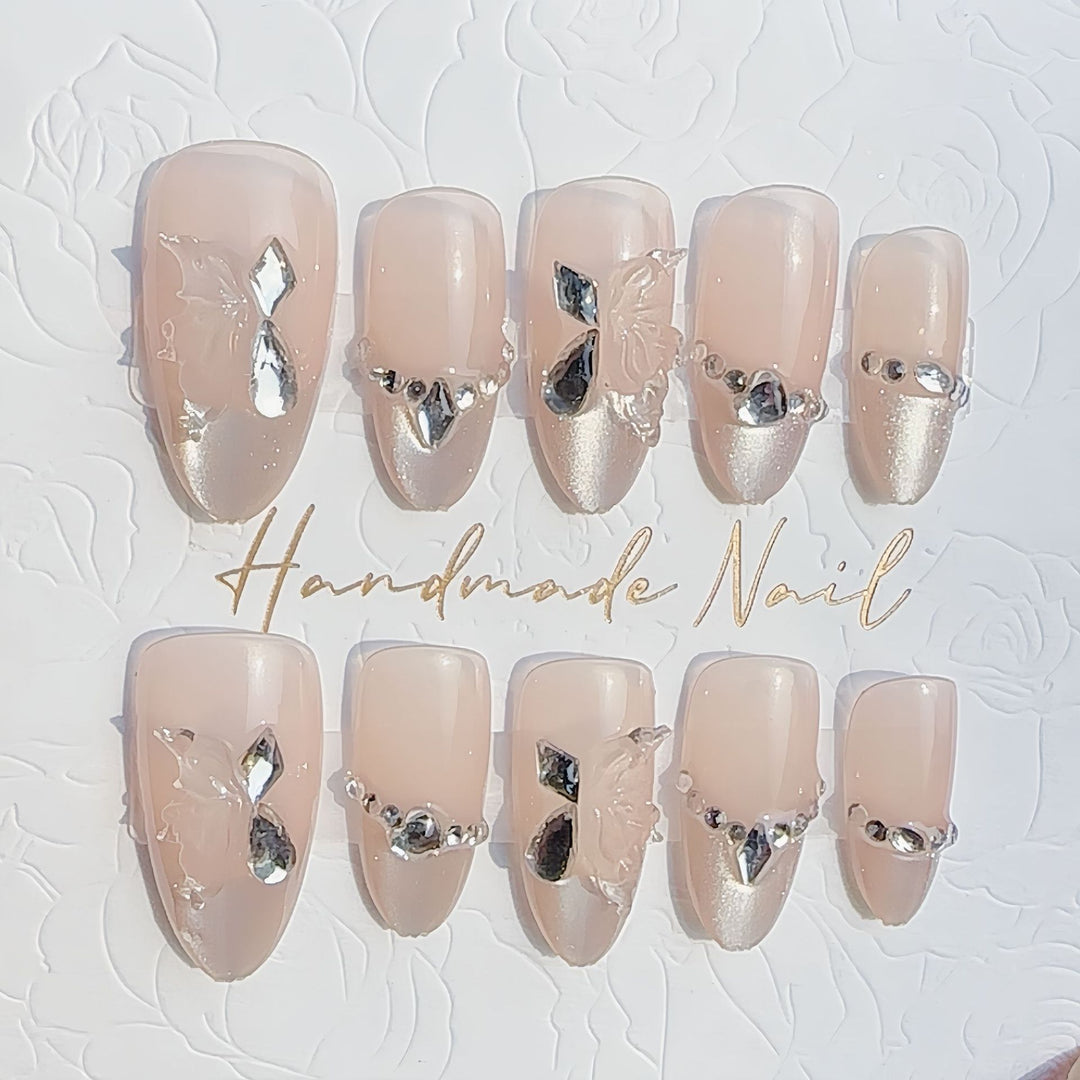 Artistic Press-On Nail Design Stornfield 1789803418