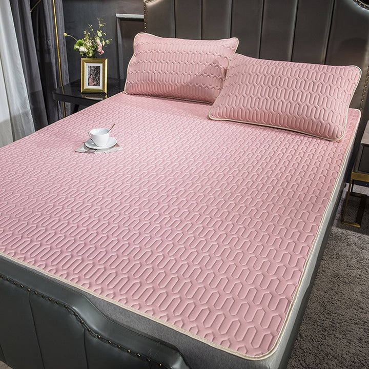 Contemporary Quilted Bedspread Set Stornfield