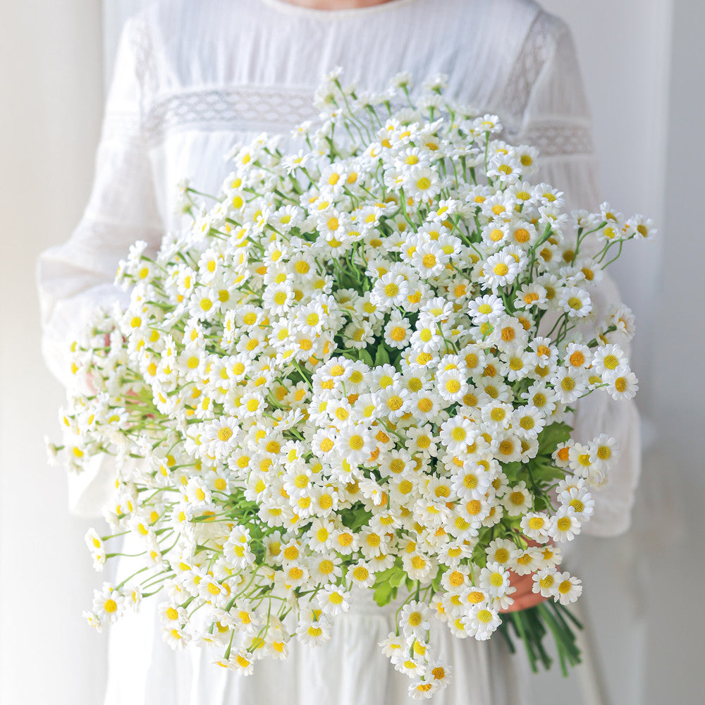 Lifelike Artificial Daisy Stem
