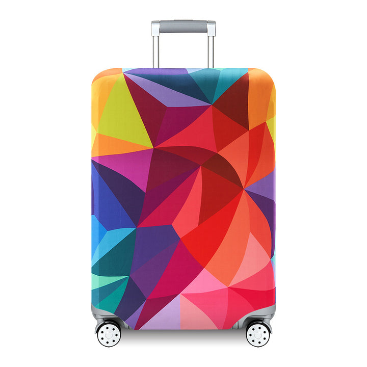 Unisex hard-shell travel suitcase with artistic landscape design Stornfield