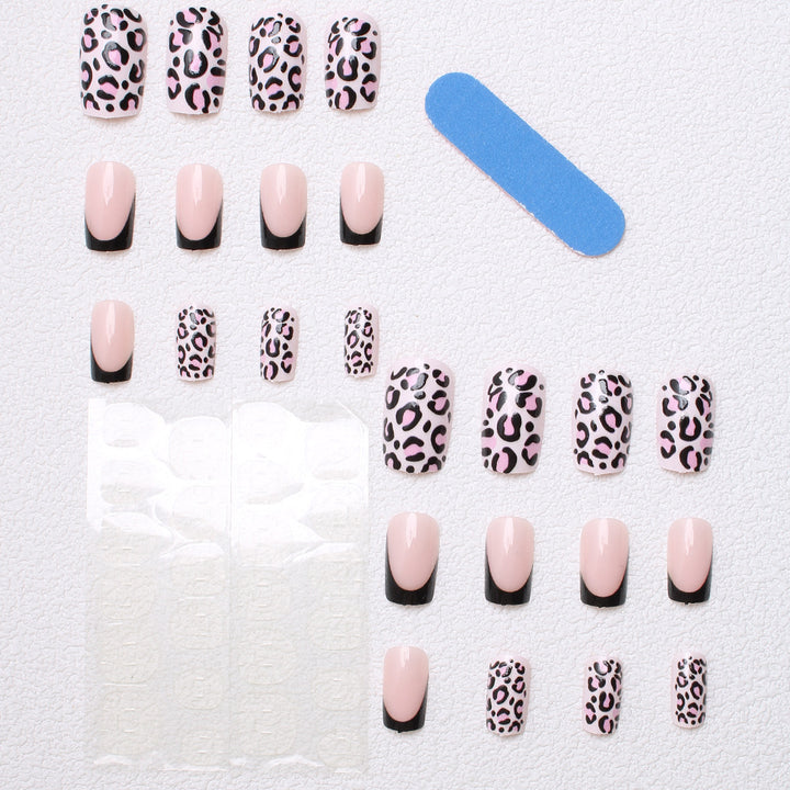 Trendy Animal Print Press-On Nails Stornfield